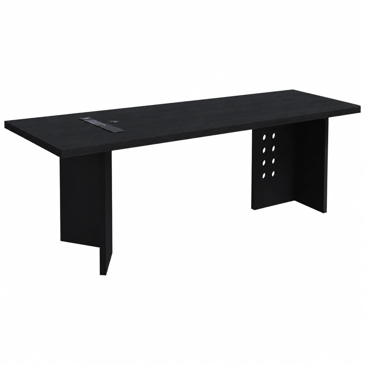 Massivholz-Bürotisch TEESONG, 160 cm, platzsparend, modern, ideal für Homeoffice