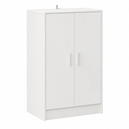VidaXL Schuhschrank Weiß 60x35x92cm Holzwerkstoff