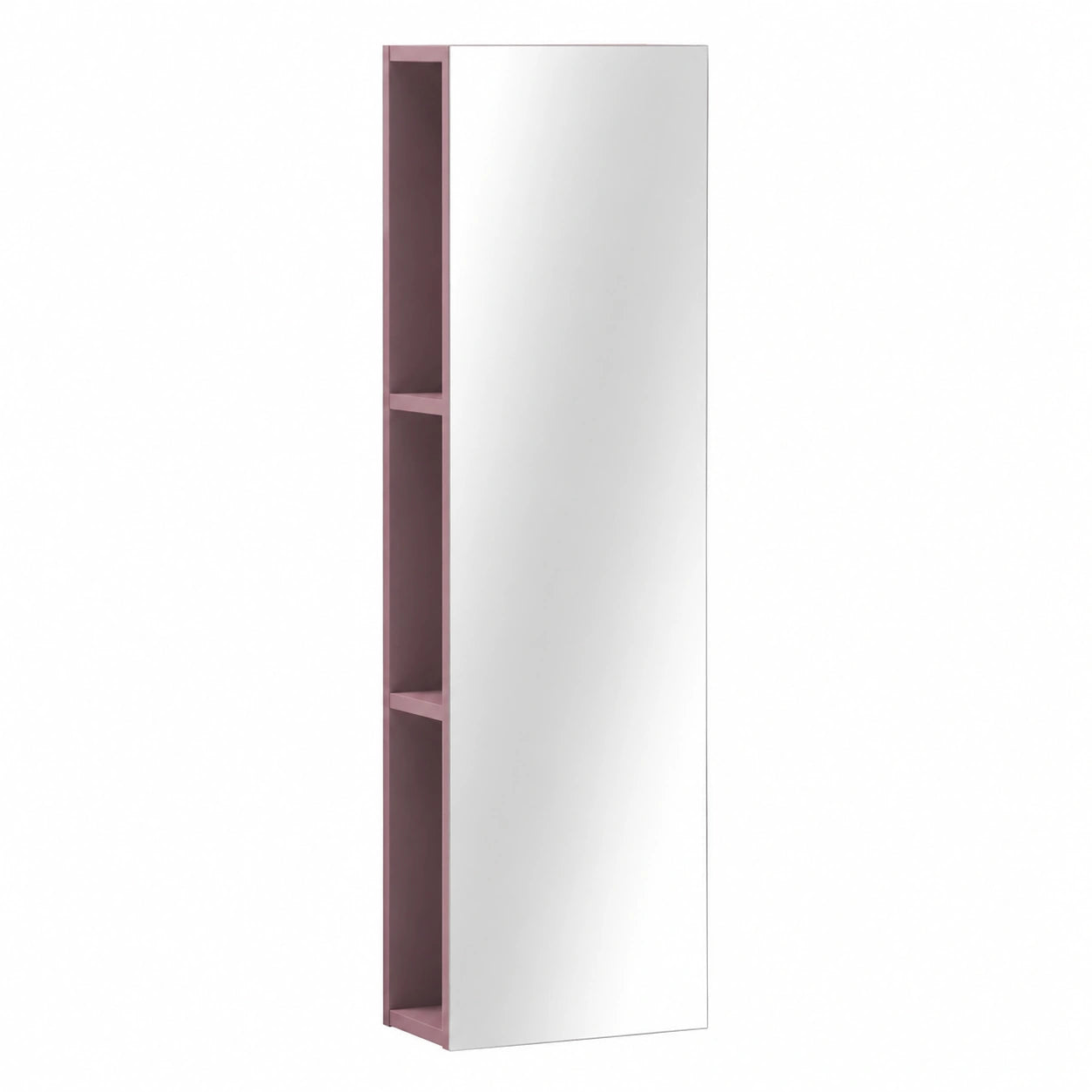 Schildmeyer Spiegelregal Piazza, Mauve, 30x20x111 cm