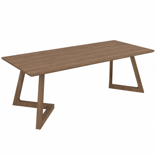 Ergonomischer Büroschreibtisch aus Holz mit USB-Anschlüssen, platzsparender Computertisch für Home Office