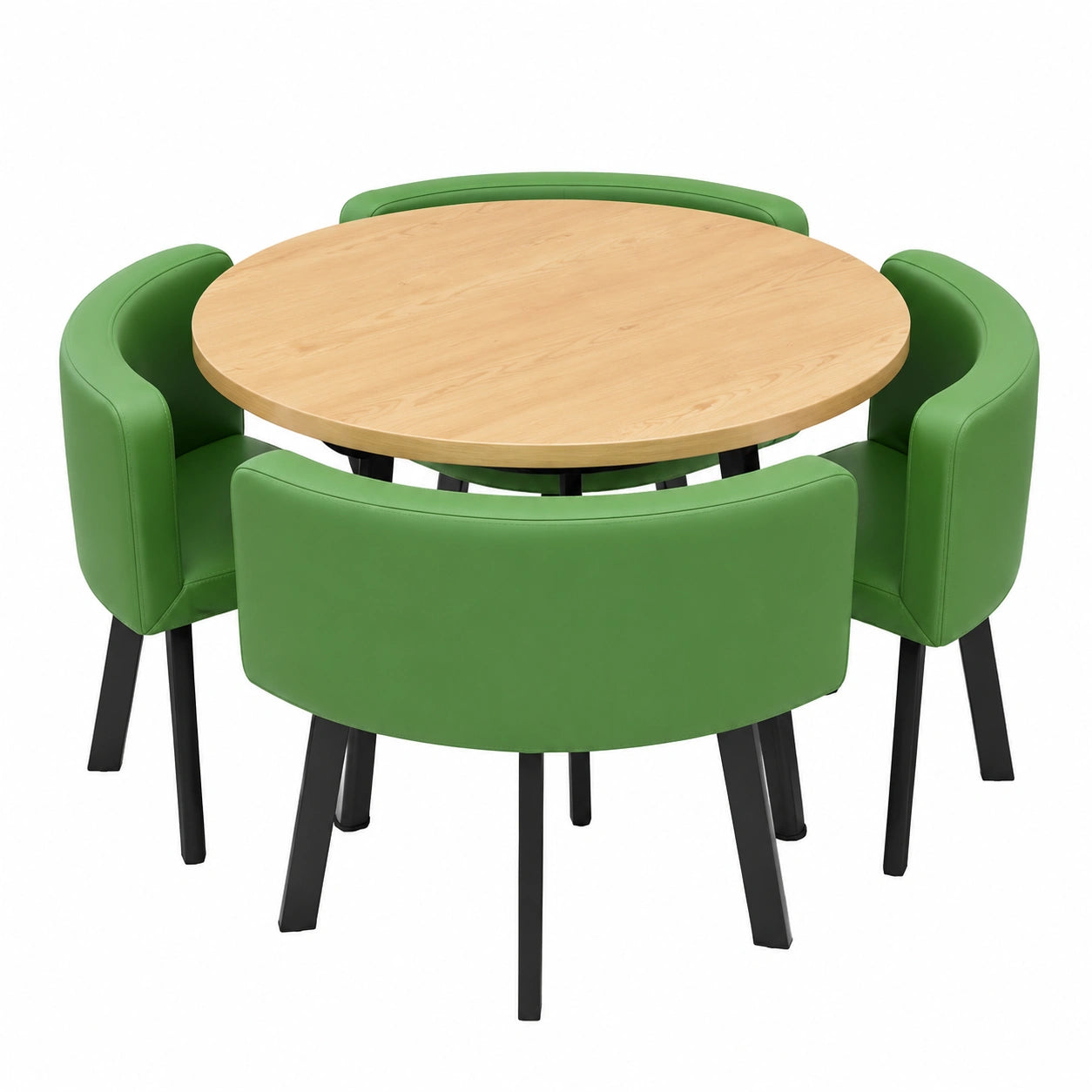 Moderner Klapptisch aus Marmor für Esszimmer mit 4 Stühlen, platzsparendes Design